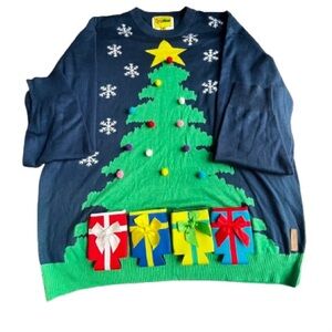 Tipsy Elves Festive Christmas Sweater -  Size 3X
